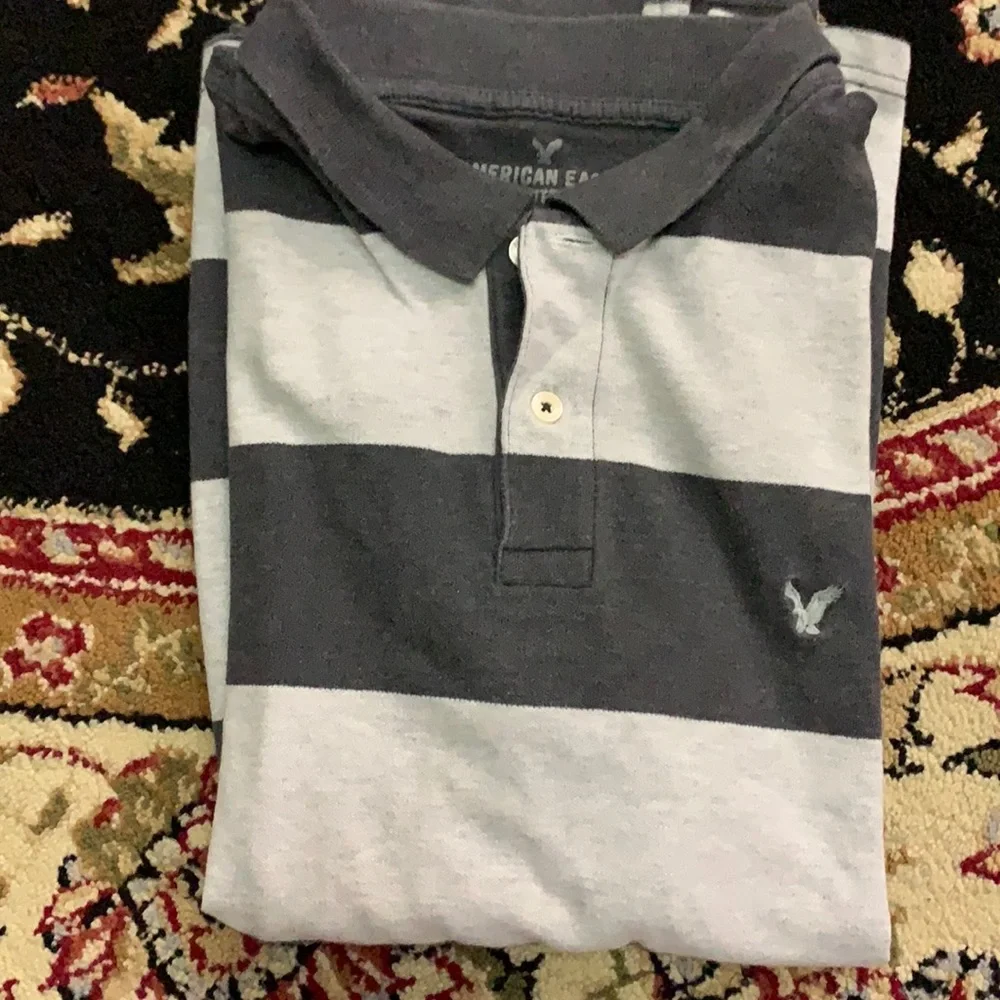 American eagle outfitters core flex men short sleeves T-shirt - Picture 1 of 5